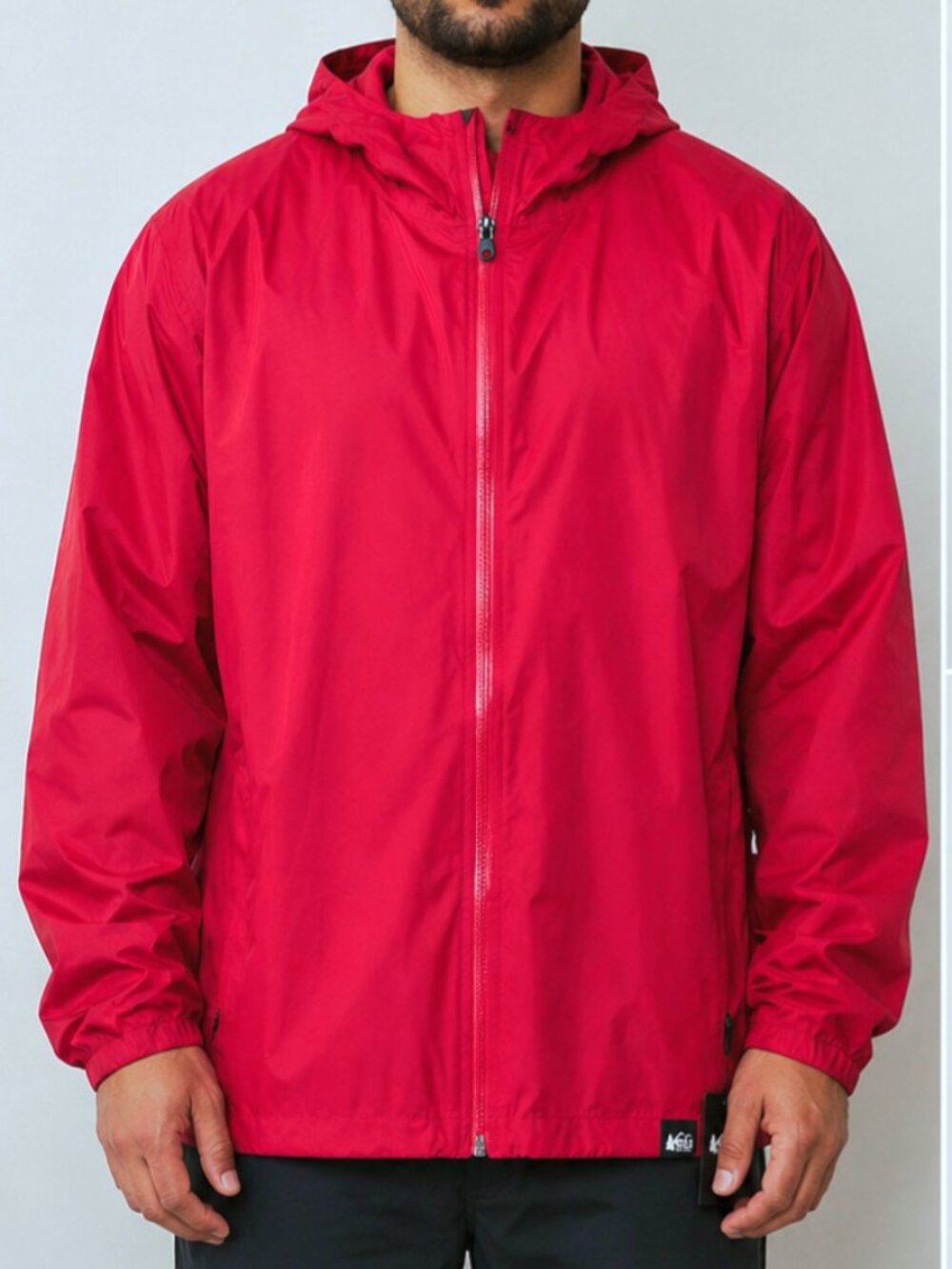 NWT Rei Men's XXL Rain Jacket II in Spicy Pepper